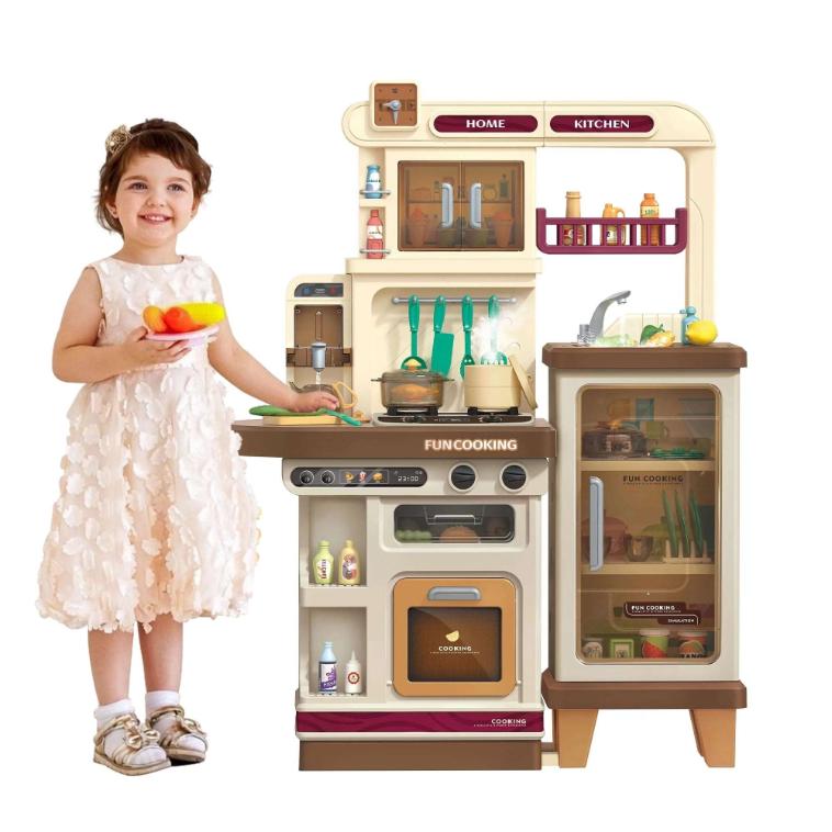 Toy Kitchen Set for Kids 103 cm