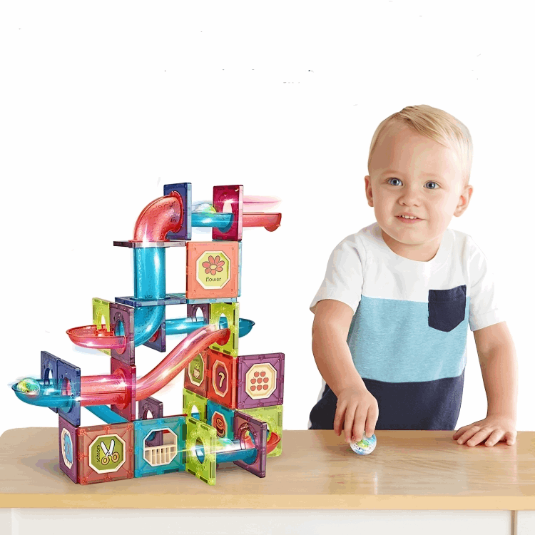 Creative 3D Magnetic Building Blocks - 83 Pieces