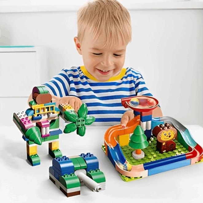 Animal Party Marble Run: 210-Piece Set