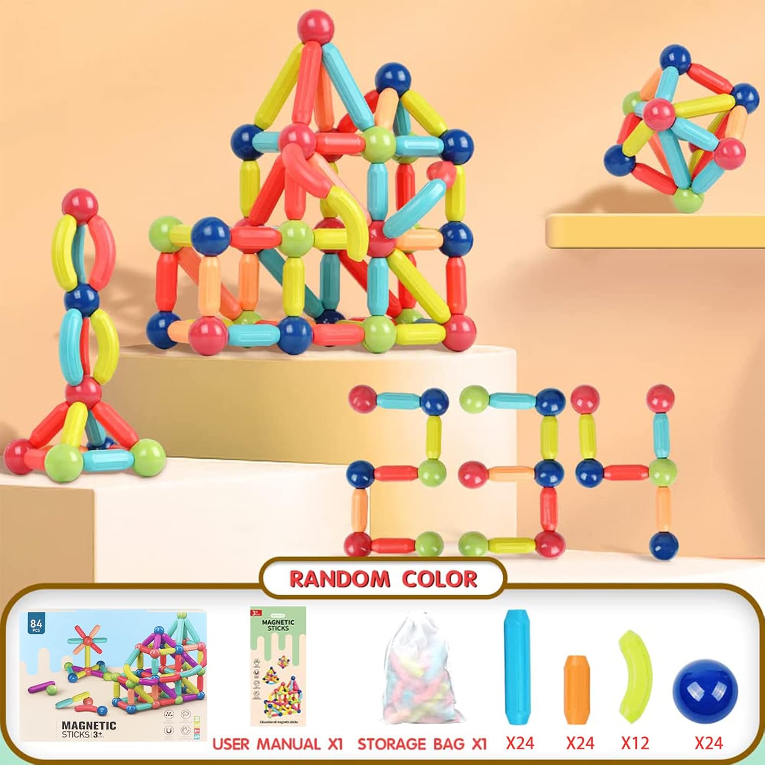 Magnetic Building Blocks