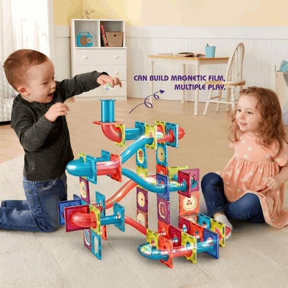 Creative 3D Magnetic Building Blocks - 83 Pieces