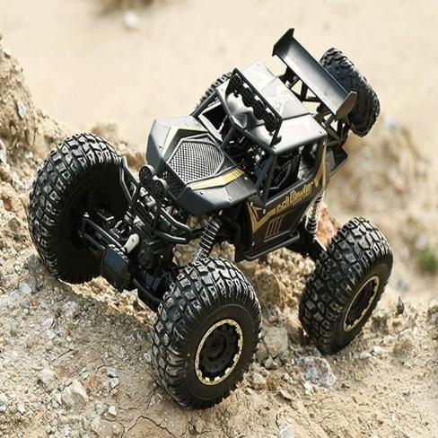 High-Performance Alloy 4WD Off-Road Remote-Control Car