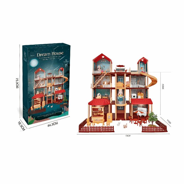 Dreamy Dollhouse Playset for Kids