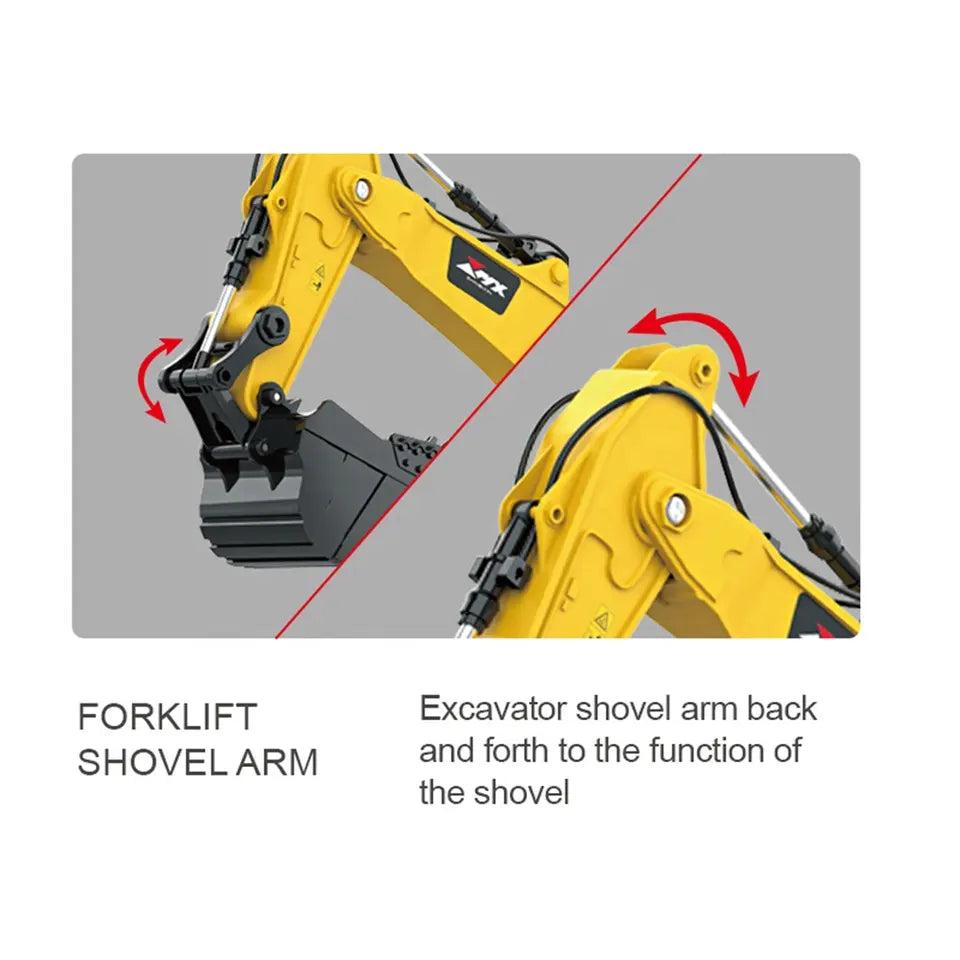 RC Alloy Excavator