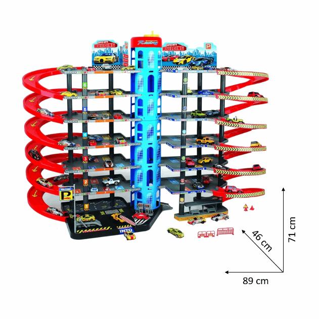 Seven-Story Parking Lot with Elevator