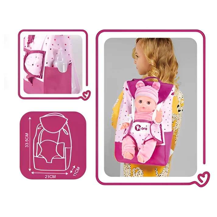 Doll Care Schoolbag Set