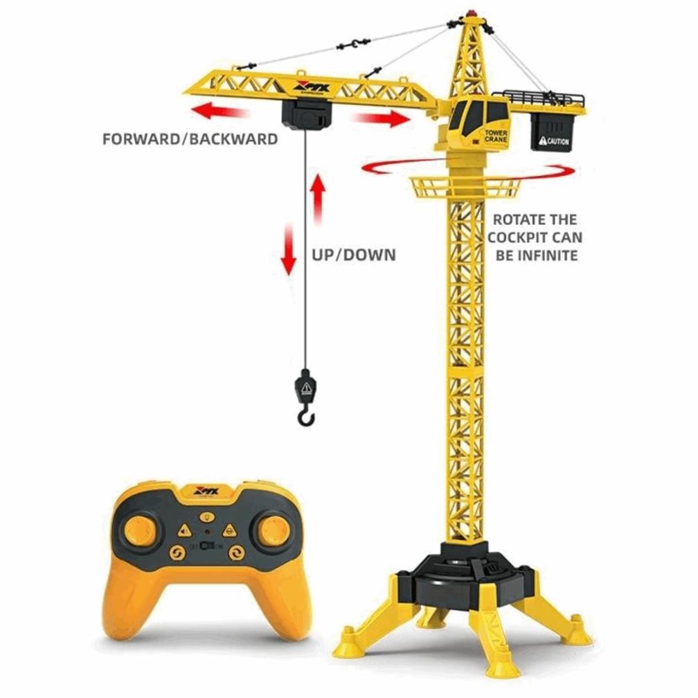 Remote Control Engineering Alloy Tower Crane