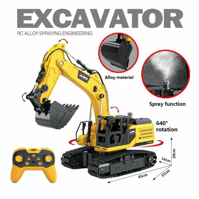 RC Alloy Excavator