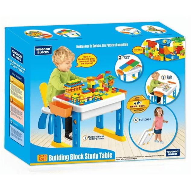 Multifunctional Kid's Play Table: 4-in-1 Fun