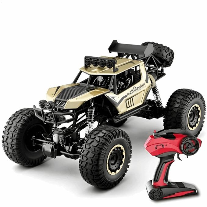 High-Performance Alloy 4WD Off-Road Remote-Control Car