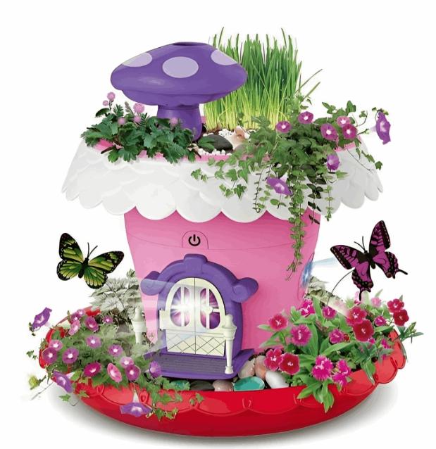 Enchanting Planting Hut: Growing Green Dreams