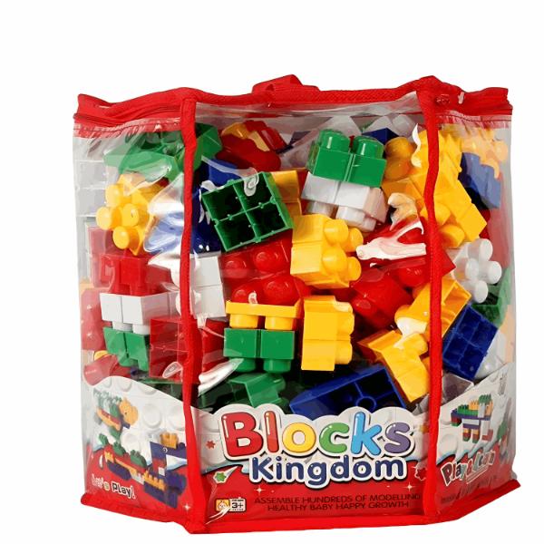 Colorful Building Blocks Set - 222 Pieces