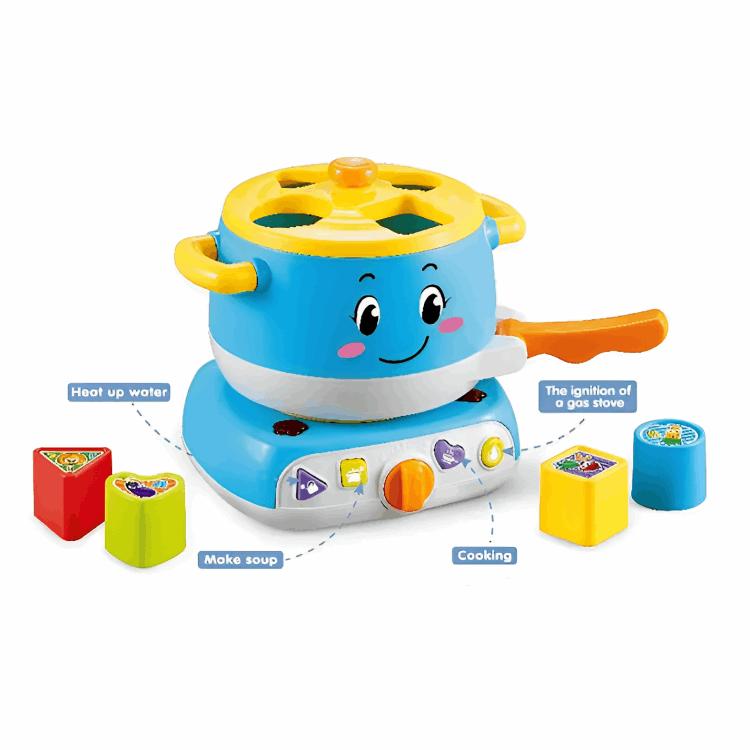 Baby Sound and Light Stove Pretend 3 in 1