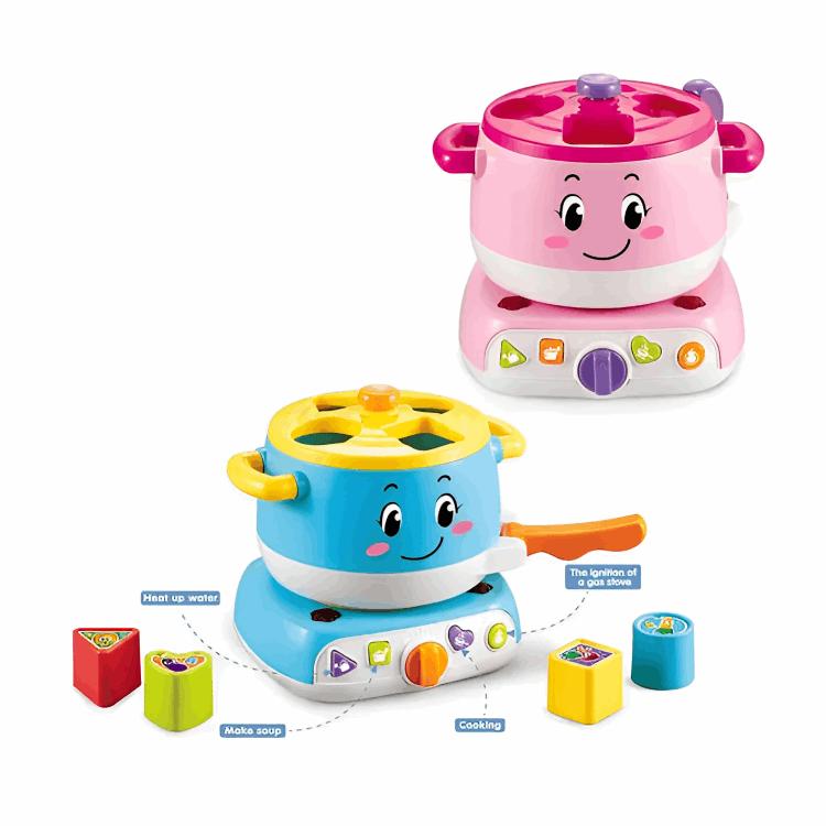 Baby Sound and Light Stove Pretend 3 in 1