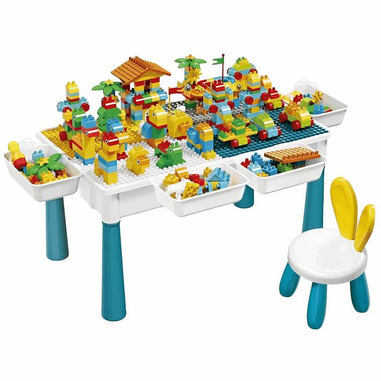 Building Block Play Table 6-in-1