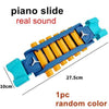 Particles Knock on Piano Slide Building Blocks Game