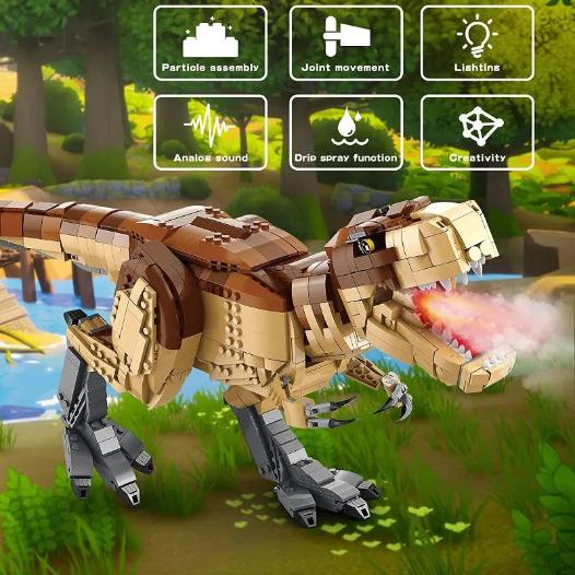 TRYANNOSAURUS BUILDING BLOCKS - 1449 Piece set