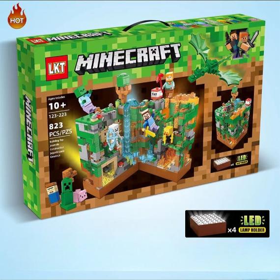 Minecraft Forest Theme Building Blocks - 823 PIECES