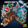 Minecraft - Snowy plains Minecraft Snowy Plains Theme Building Blocks - 798 Pieces