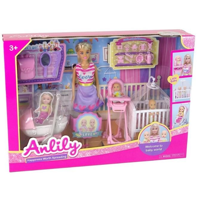 Mummy and Baby Doll Set