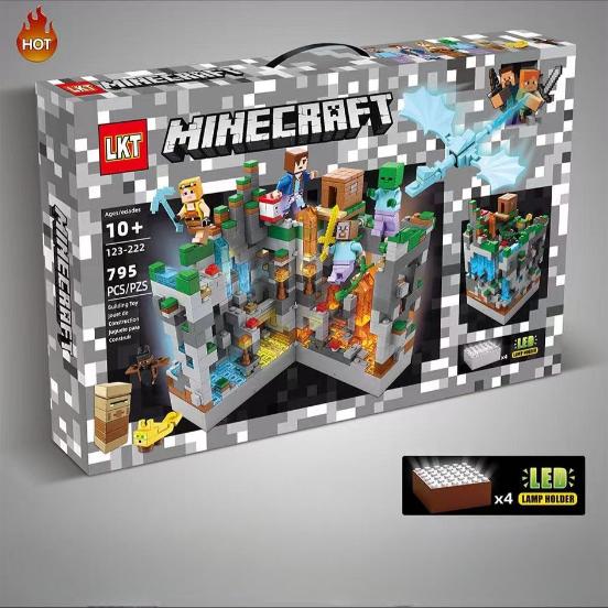 Minecraft Stone Theme Building Blocks - 795 Pieces